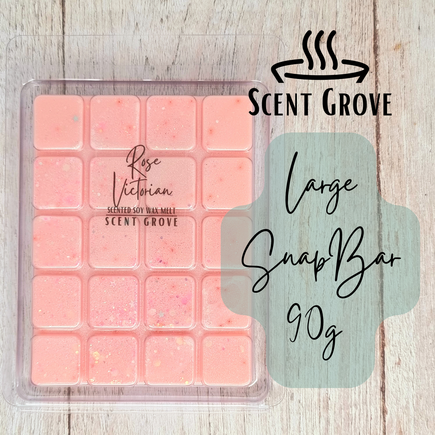 Rose Victorian scented soy wax melt