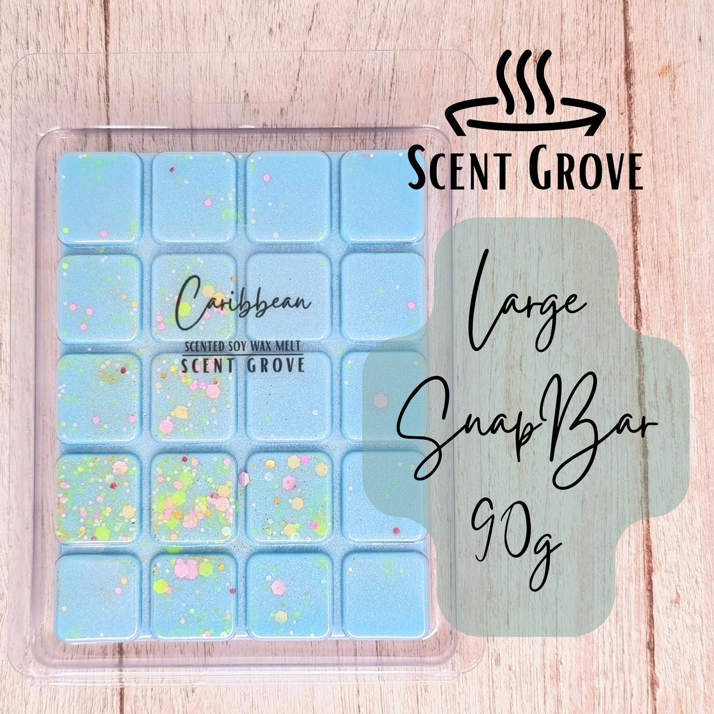 Caribbean inspired soy wax melt