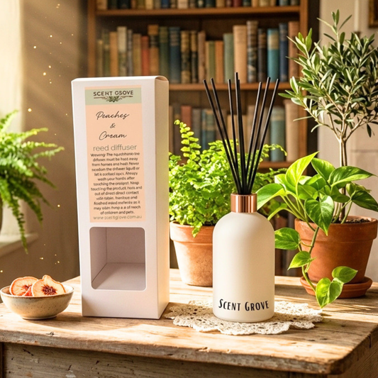 Peaches & Cream Scented Reed Diffuser 200ml