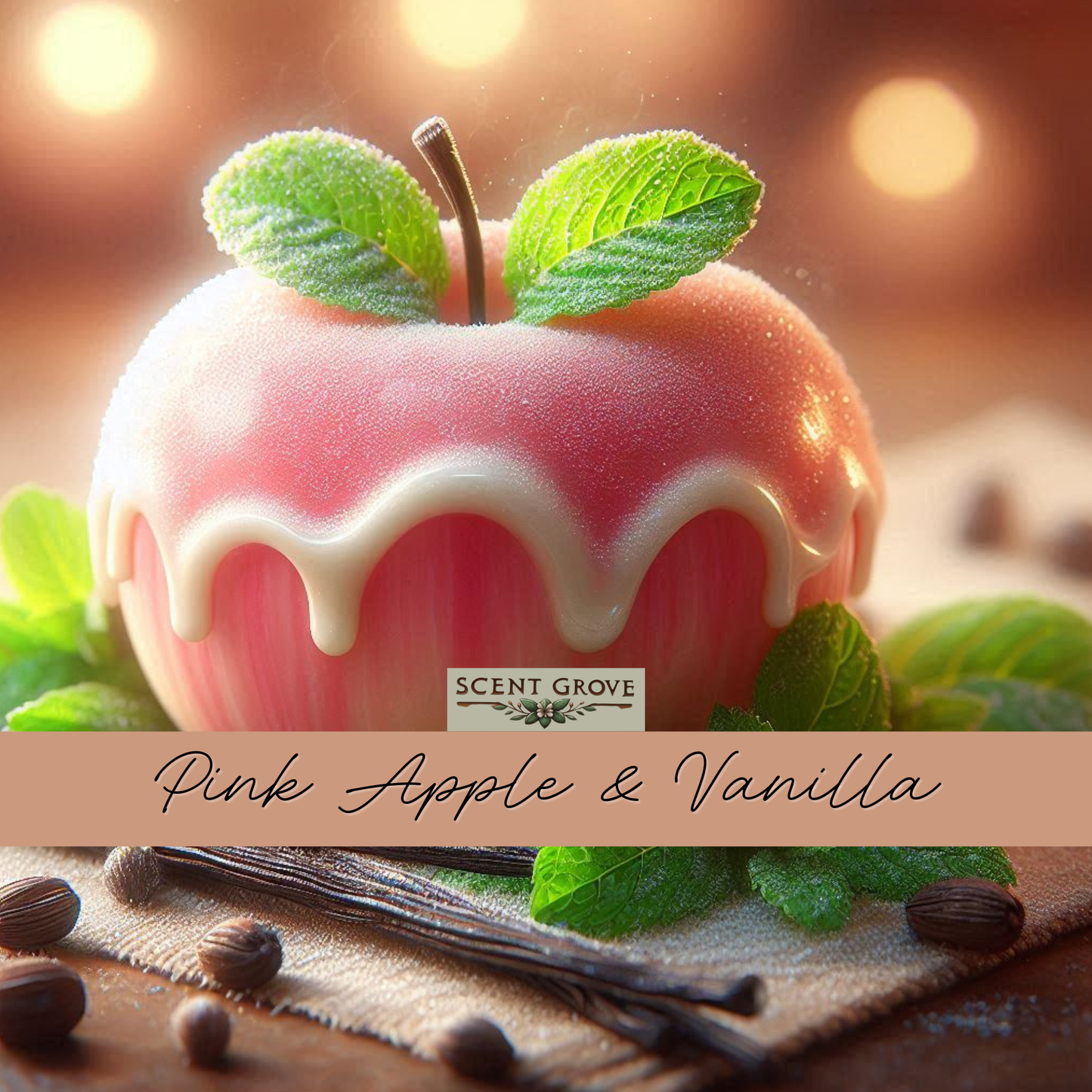 Pink Apple & Vanilla Scented Reed Diffuser 200ml