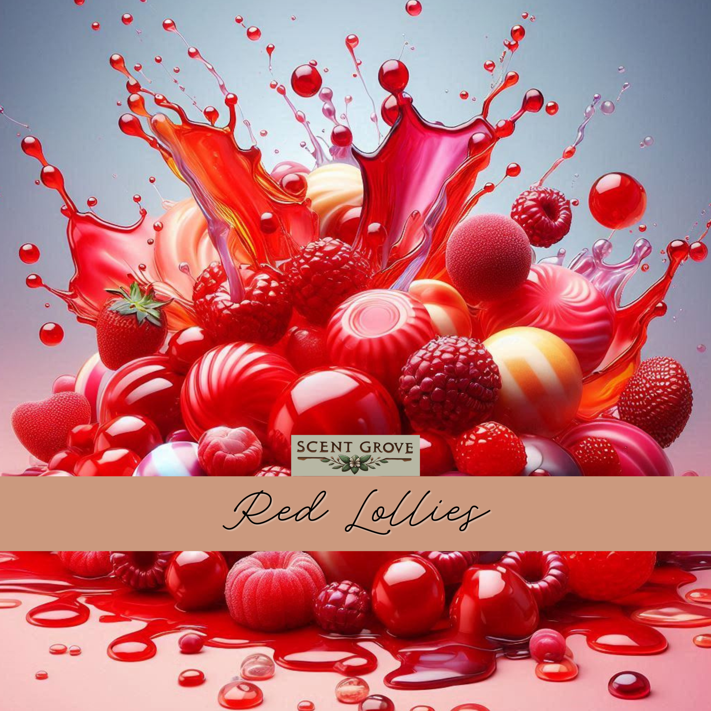 Red Lollies Scented Reed Diffuser 200ml