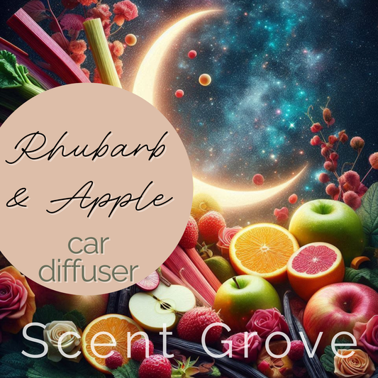 Rhubarb & Apple Scented Car Diffuser