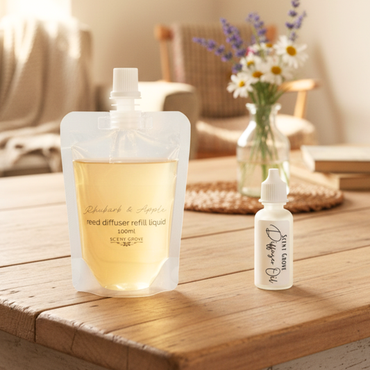 Rhubarb & Apple Scented Diffuser Refill Liquid