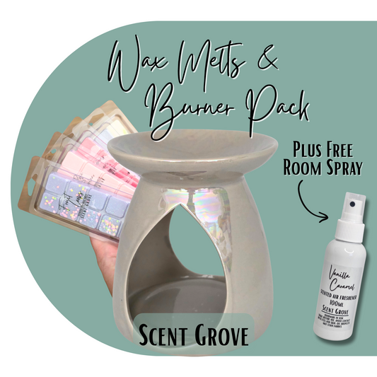 Wax Melts & Burner Pack - Grey Pearl