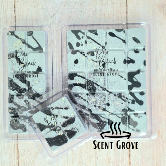 Polo Black scented soy wax melt