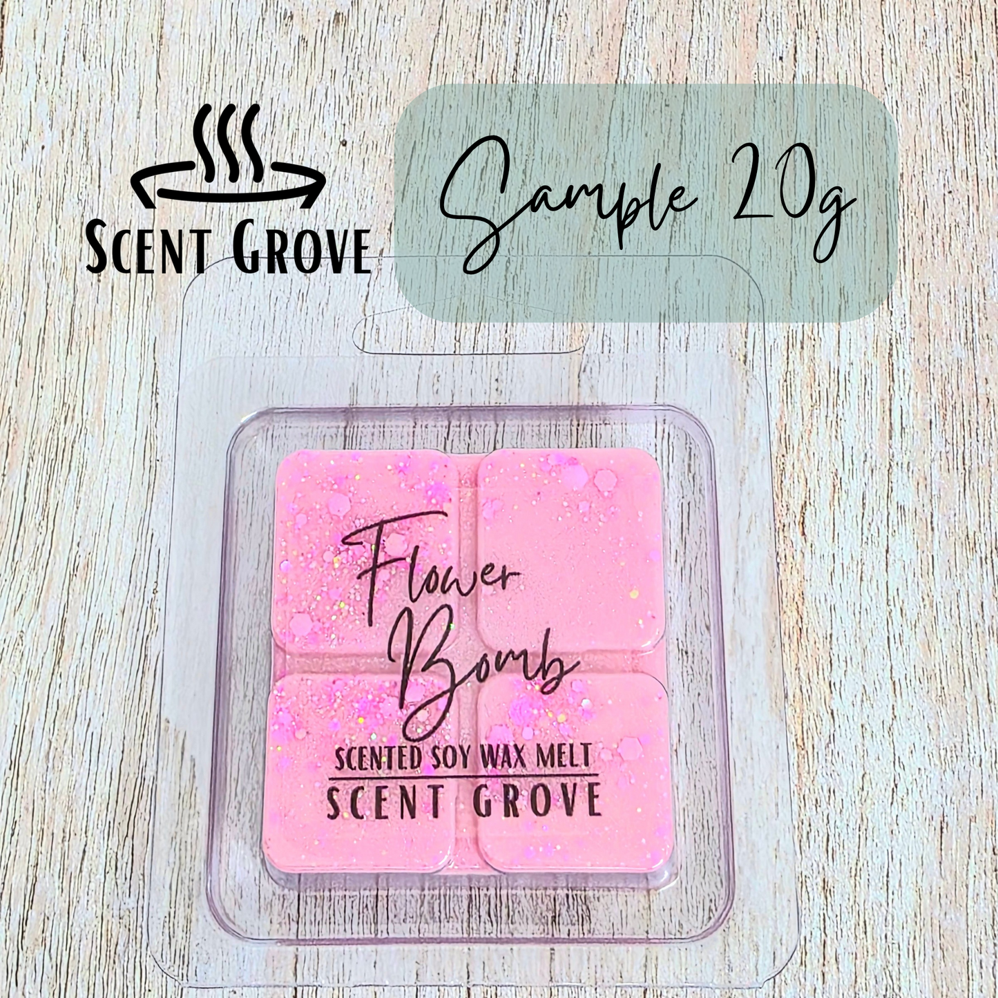 Flower Bomb inspired soy wax melt
