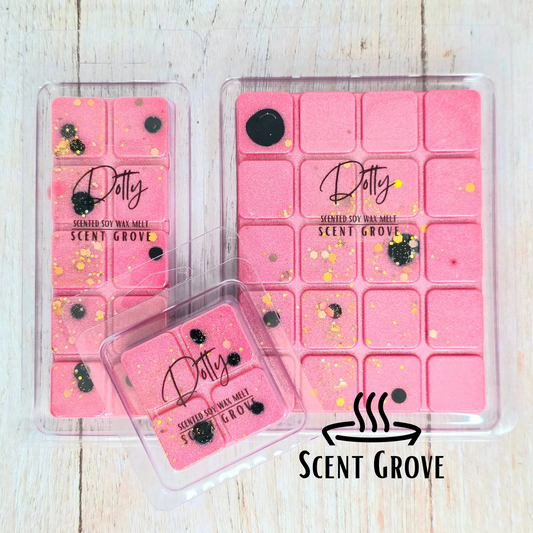 Dotty type scented soy wax melt