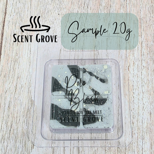 Polo Black scented soy wax melt