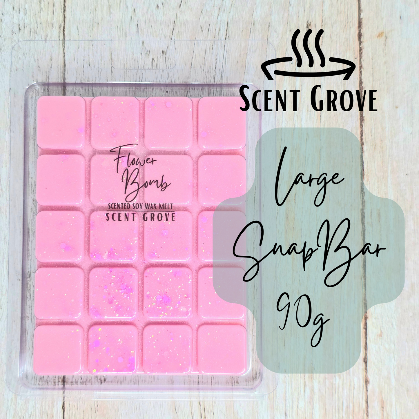 Flower Bomb inspired soy wax melt