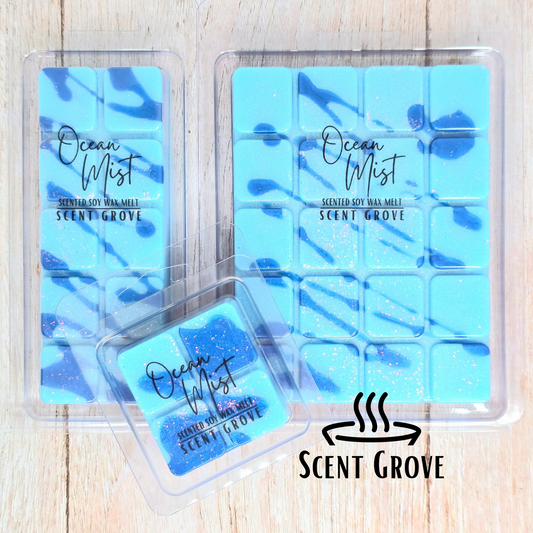 Ocean Mist scented soy wax melt
