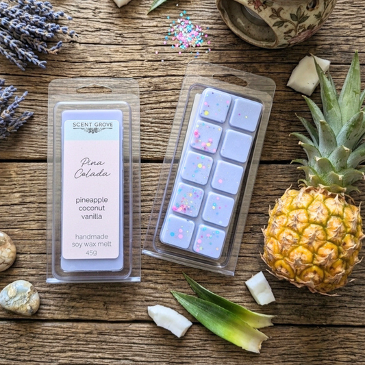 Pina Colada scented soy wax melt