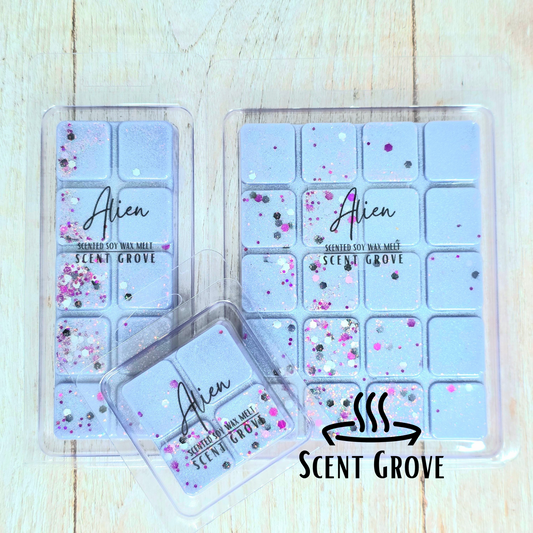Alien inspired soy wax melt