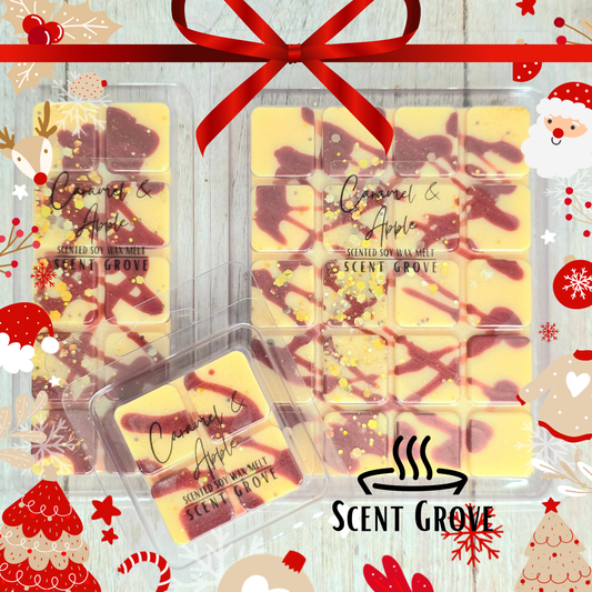 Caramel & Apple soy wax melt