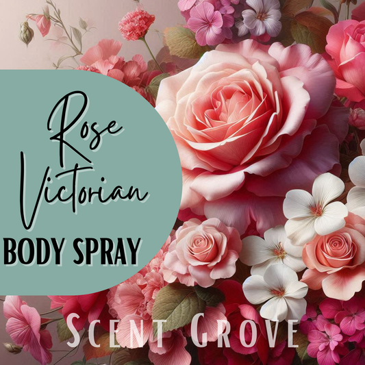 Rose Victorian scented body mist spray 100ml