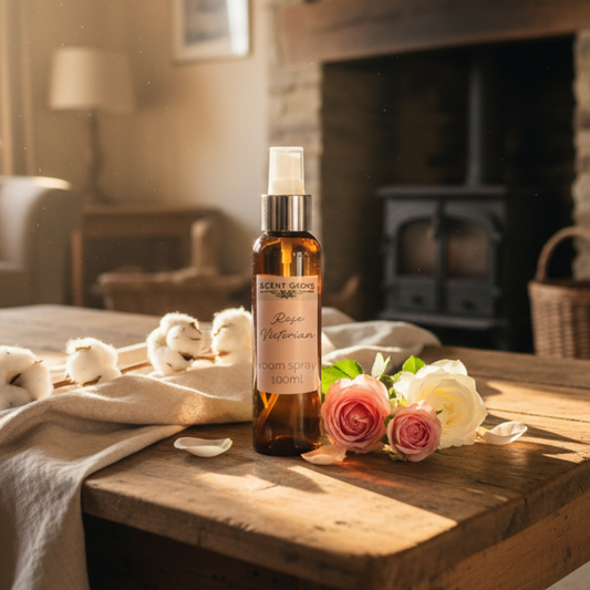 Rose Victorian Scented Air Freshener Spray multi purpose for car, home, room