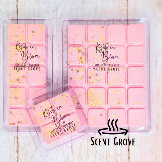 Kyoto in Bloom type scented soy wax melt