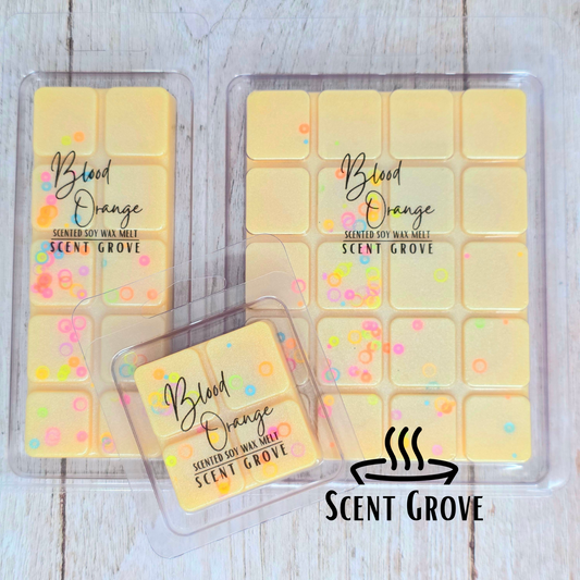 Blood Orange scented soy wax melt