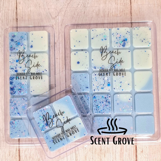 Beach Side scented soy wax melt