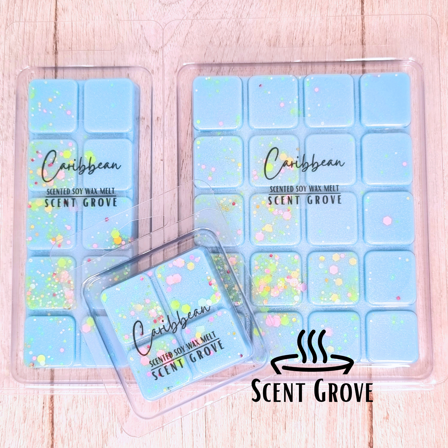 Caribbean inspired soy wax melt