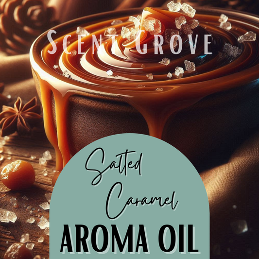 Salted Caramel Aroma Oil 10ml Dripolator bottle - 100% Concentrated