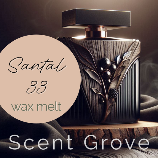Santal 33 scented soy wax melt