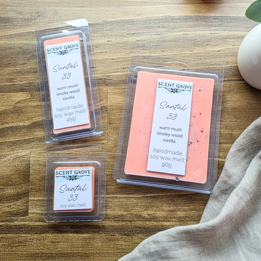 Santal 33 scented soy wax melt