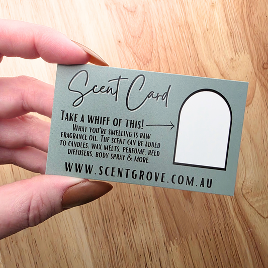 Scent Card Sample -PICK YOUR SCENT