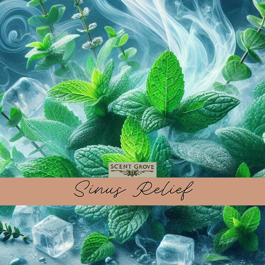 Sinus Relief scented soy wax melt