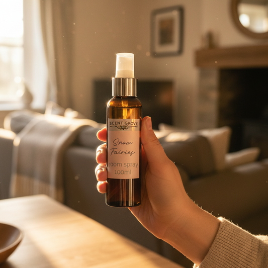 Snow Fairies Scented Air Freshener Spray multi purpose for car, home, room