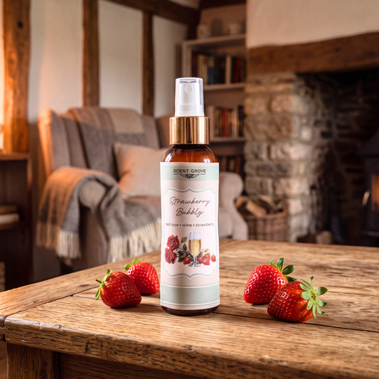 Strawberry Bubbly Scented Room Spray Air Freshener multi purpose for car, home, room