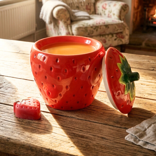 Strawberry Wax Burner