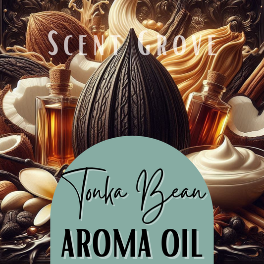 Tonka Bean Aroma Oil 10ml Dripolator bottle - 100% Concentrated