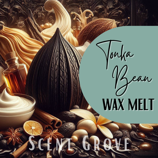 Tonka Bean scented soy wax melt