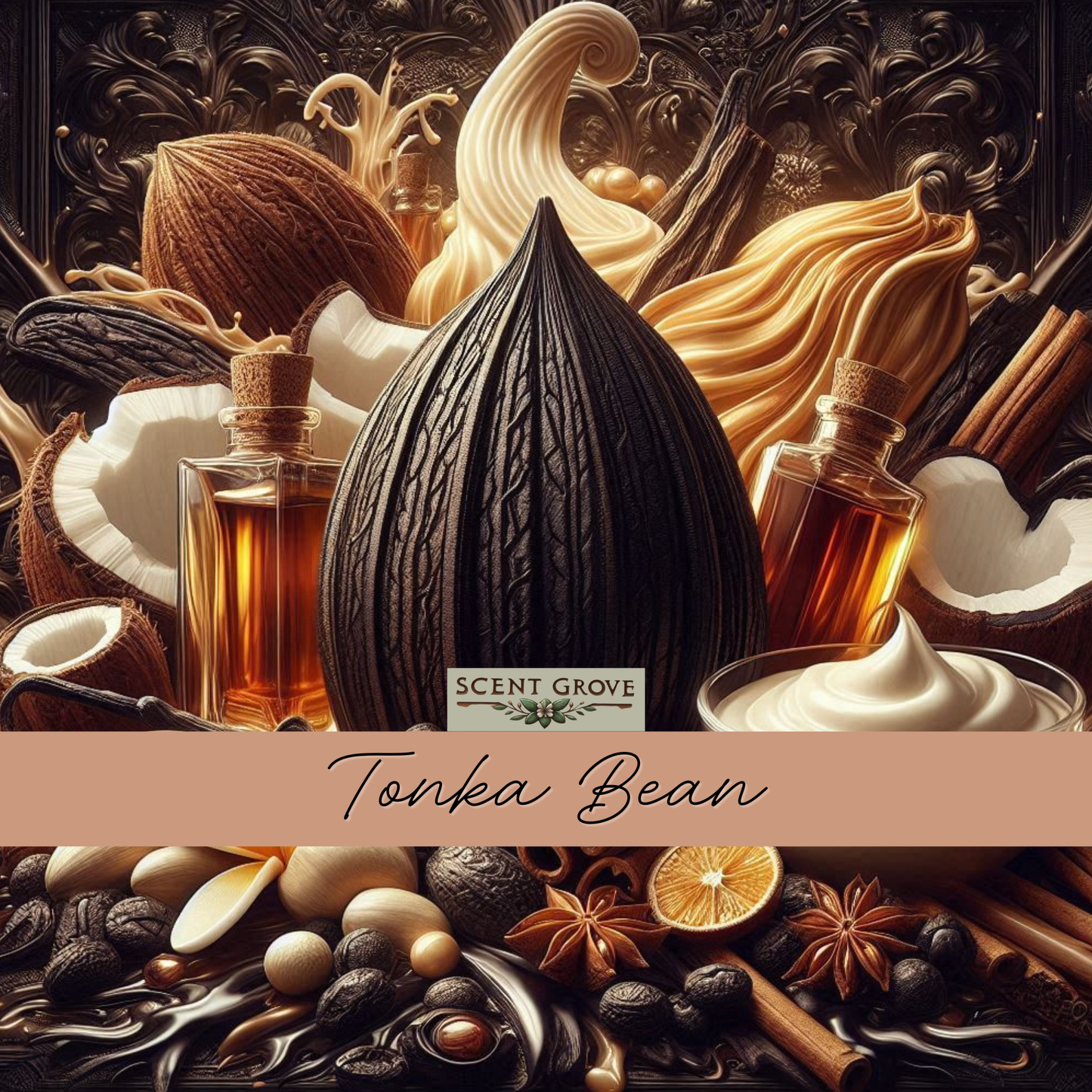 Tonka Bean Scented Air Freshener Spray multi purpose for car, home, room