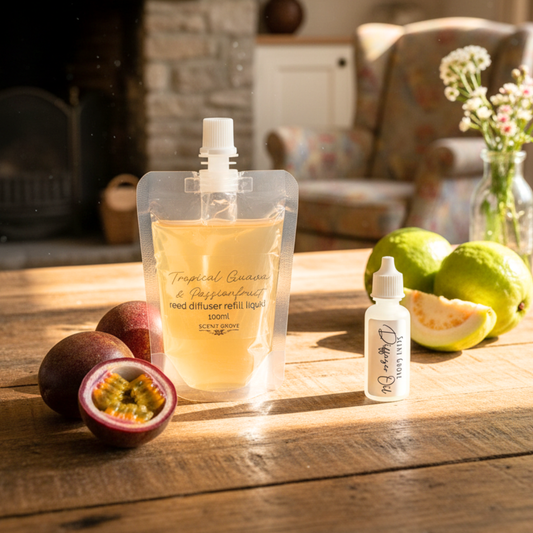Tropical Guava & Passionfruit Scented Diffuser Refill Liquid