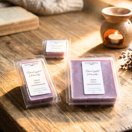 Twilight Woods scented soy wax melt