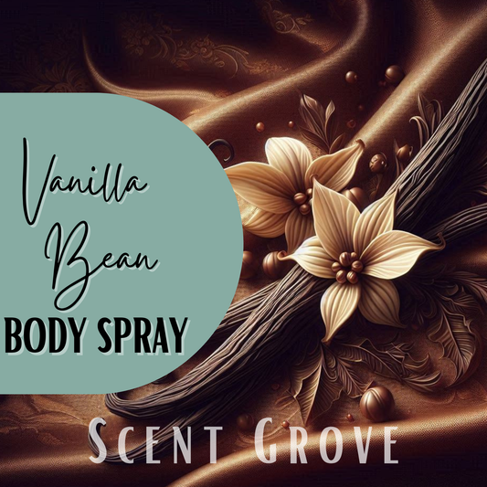 Vanilla Bean scented body mist spray 100ml