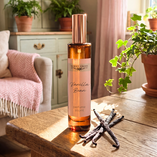 Vanilla Bean scented fine perfume mist