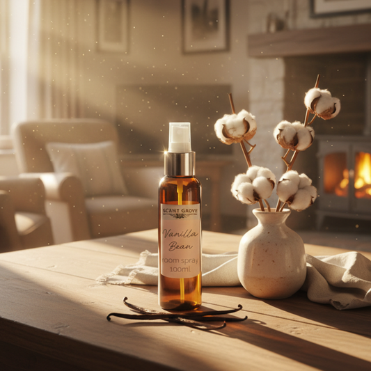 Vanilla Bean Scented Air Freshener Spray multi purpose for car, home, room