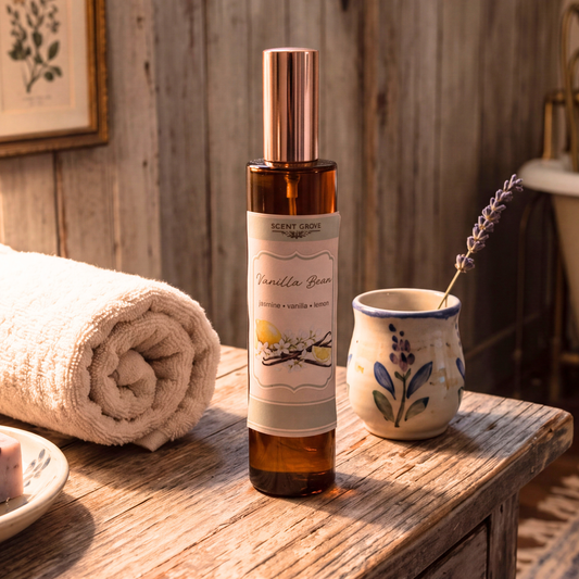 Vanilla Bean scented fine perfume mist