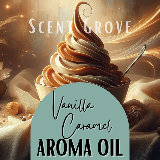 Vanilla Caramel Aroma Oil 10ml Dripolator bottle - 100% Concentrated