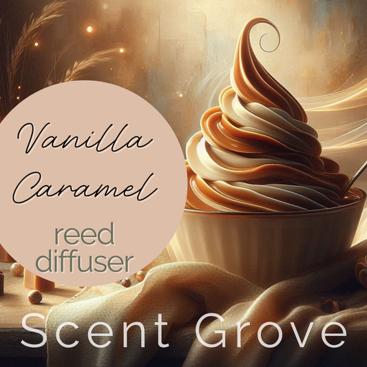 Vanilla Caramel Scented Reed Diffuser 200ml