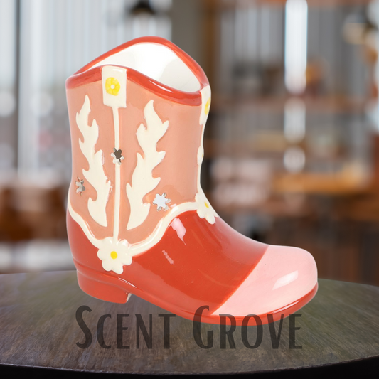 Cowboy Boot Oil Burner and Wax Warmer