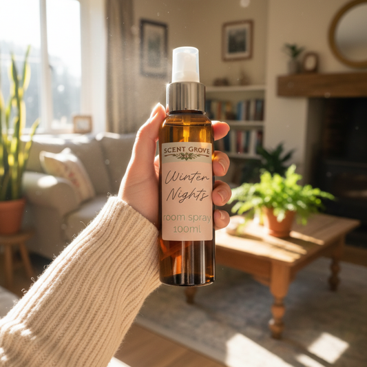 Winter Nights Scented Air Freshener Spray multi purpose for car, home, room