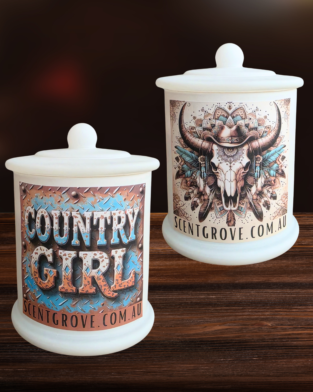 Country/Western Candles