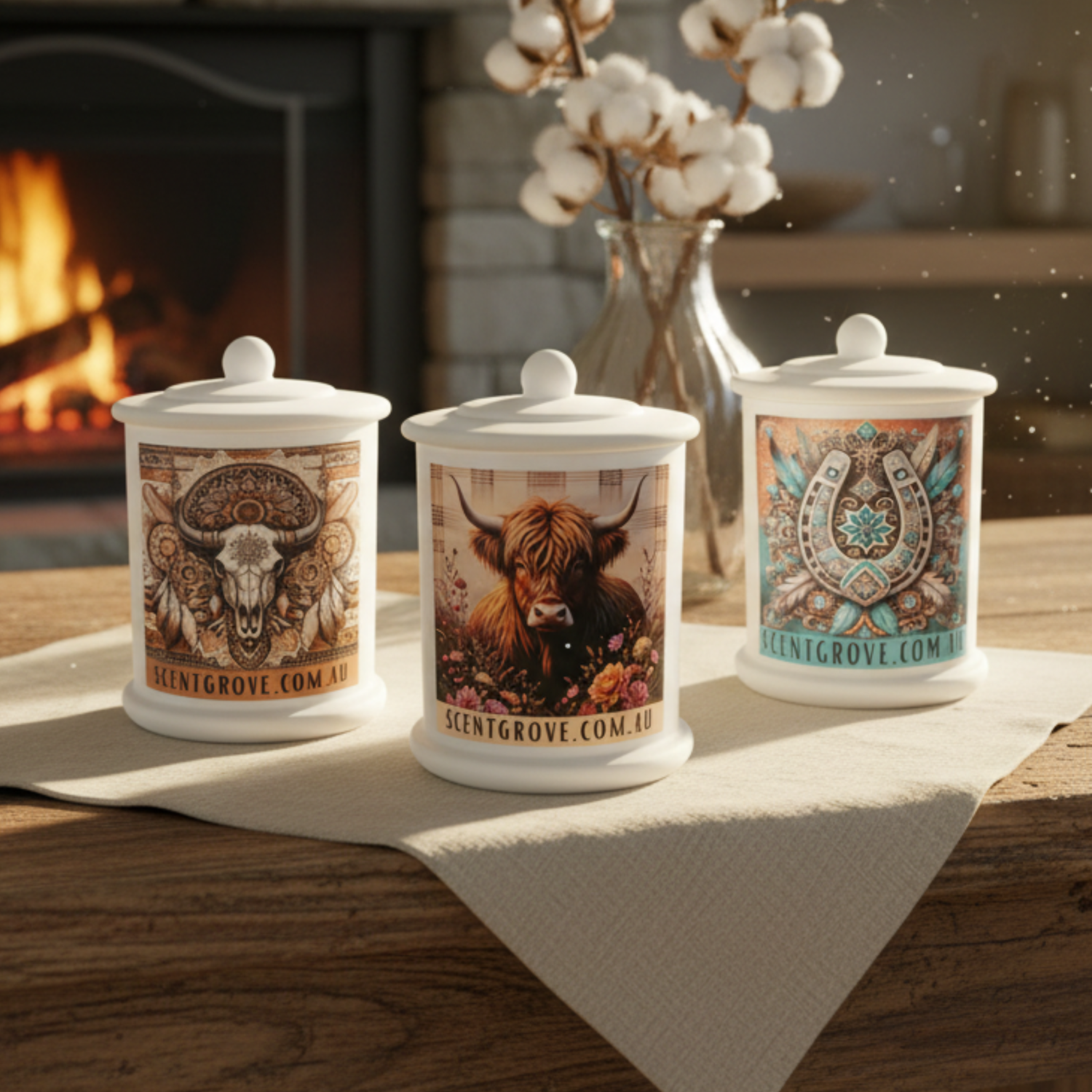 Country/Western Candles