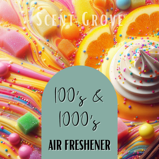 100's & 1000's Scented Air Freshener Spray multi purpose for car, home, room