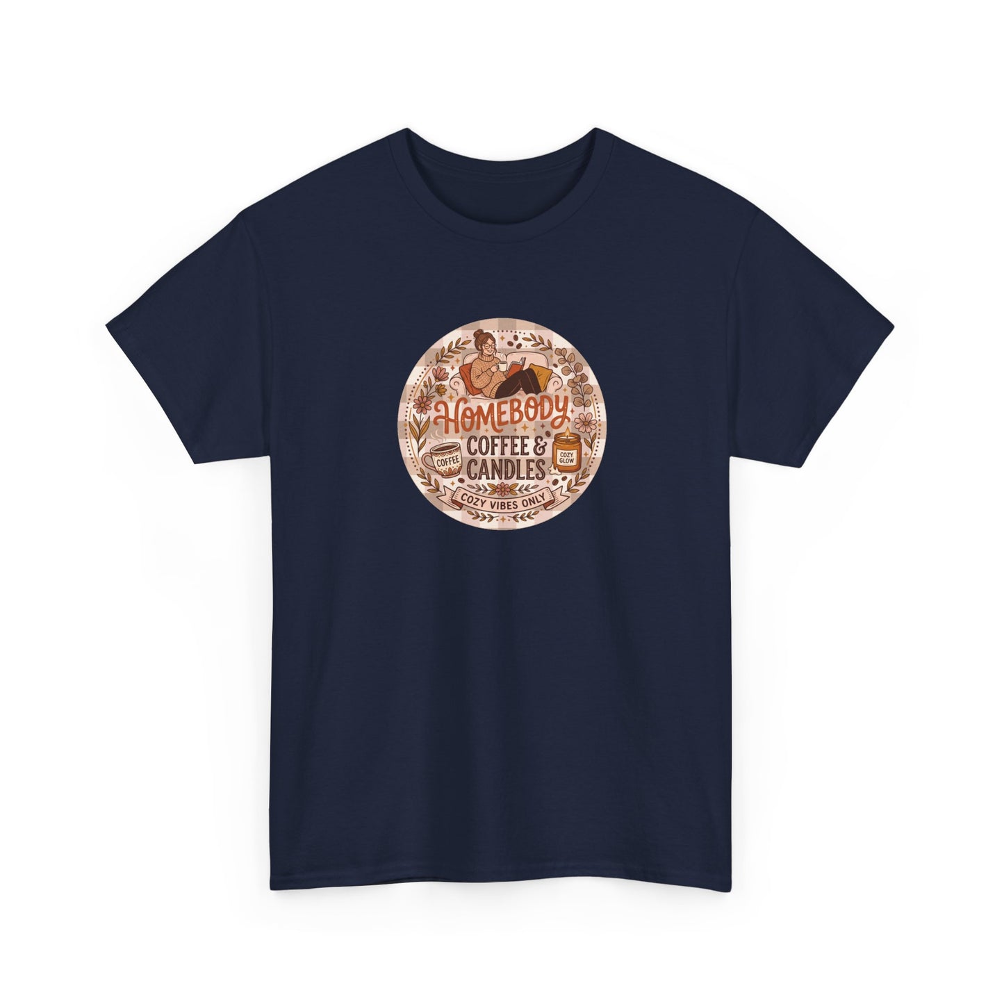 Homebody Coffee & Candles Graphic T-Shirt