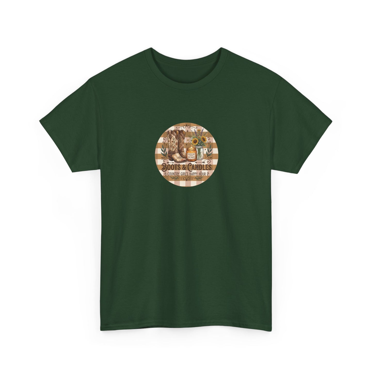 Boots and Candles Country Girl’s Happy Hour T-Shirt