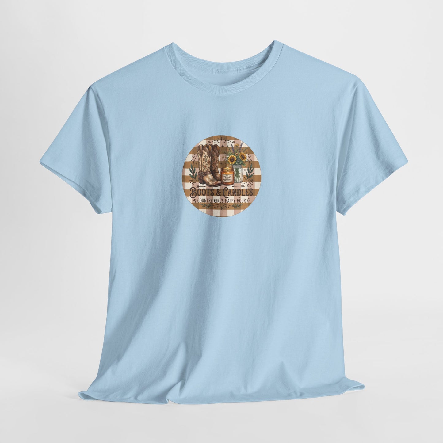 Boots and Candles Country Girl’s Happy Hour T-Shirt
